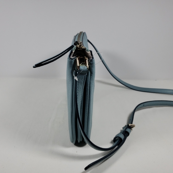 Kate Spade Leather Crossbody Purse - Robin Egg Blue - Picture 4 of 7